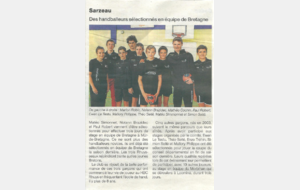 Stages Ligue et Comité. Ils sont 8 Rhysseaux séléctionnés !!! Et la presse en parle !