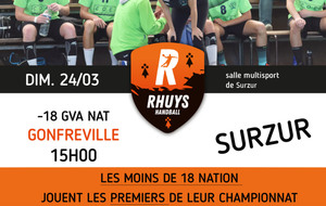 Match des Nation du dimanche 24 mars