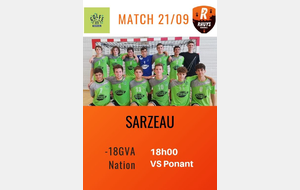 Match nation samedi