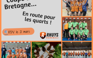 Coupe de Bretagne: En route vers les quarts de Finale