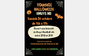 TOURNOI DE HALLOWEEN