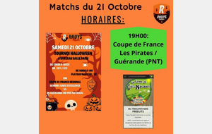 Matchs du 21 octobre