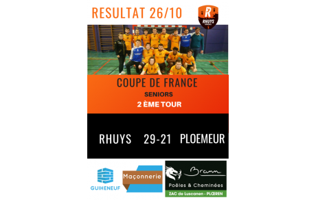 Résultats du we