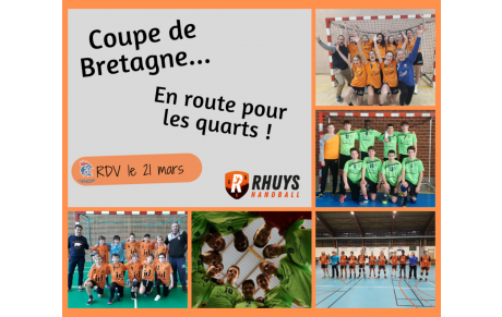 Coupe de Bretagne: En route vers les quarts de Finale