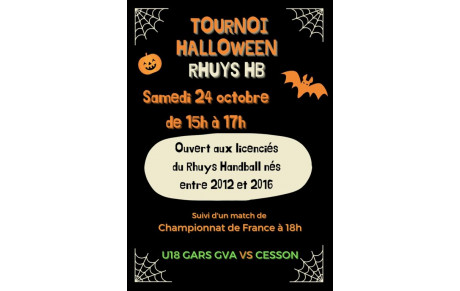 TOURNOI DE HALLOWEEN